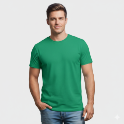 Plain Round Neck T-shirt