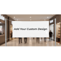 Vinyl banner -Blank Custom Canvas